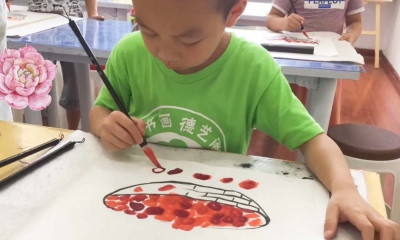 德艺阁丰富多彩的暑期书画课堂！