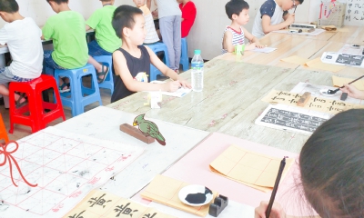德艺阁丰富多彩的暑期书画课堂，第六期！